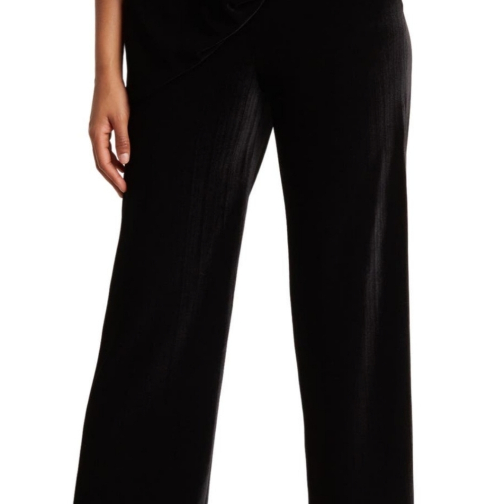 St John Collection NWT CRUSHED VELVET PANTS XS
